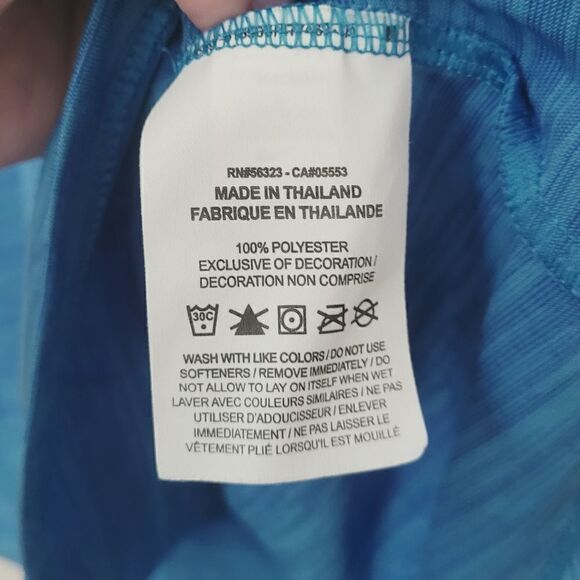 Nike Dri-Fit Heathered Blue Tank Top Size Large - Picture 3 of 4